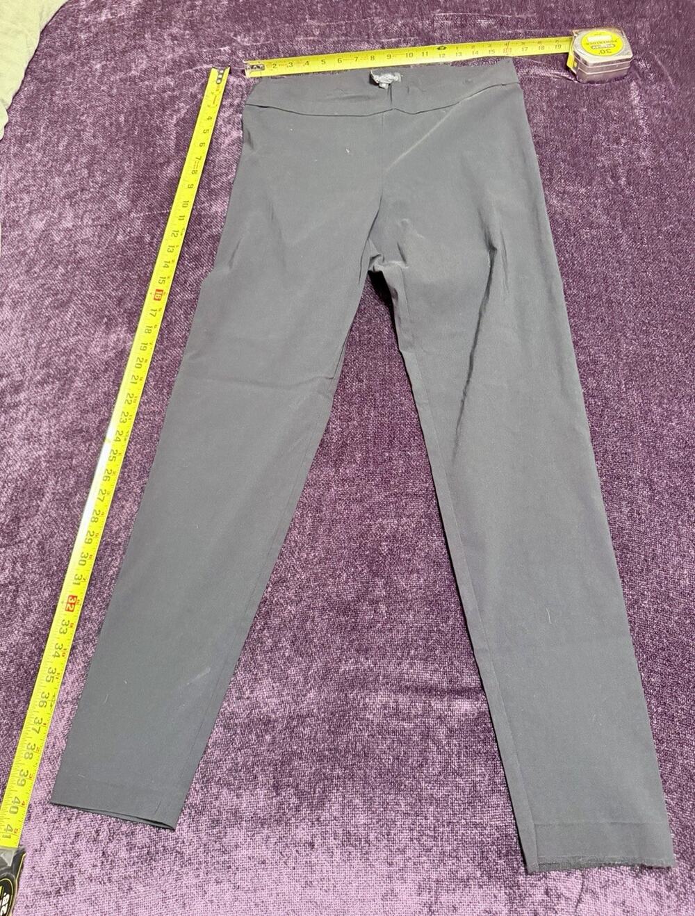 Yvonne LaFleur Women’s Black Dress Pants Flat Front Solid Regular Size 12